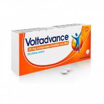 Voltadvance diclofenac antinfiammatorio per dolori di varia natura 20 compresse 25mg