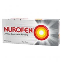 Nurofen ibuprofene compresse contro mal di testa e dolori lievi o moderati 12+ anni 12 compresse rivestite 200mg