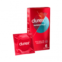 Durex supersottile profilattici vestibilità aderente 6 pezzi
