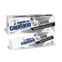 Pasta del capitano dentifricio al carbone vegetale sbiancante naturale 100ml