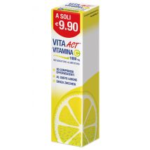 Vita Act Vitamina C 1000 mg senza zuccheri per il sistema immunitario 20 compresse effervescenti