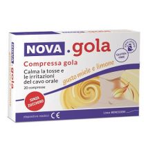 Nova gola limone/miele 20 compresse