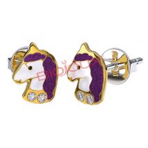 Bjt702 orecchini violet uni gp