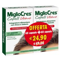 Migliocres uomo 60+60 capsule promo
