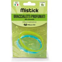 Mistick braccialetti profumati azzurro e verde 2 pezzi