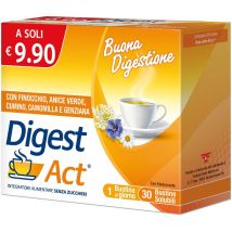 Digest act 30 bustine solubili senza zucchero