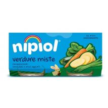 Nipiol omogeneizzato verdure miste 2 vasetti da 80g