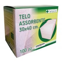 Telo assorbente 30x40cm 100pz