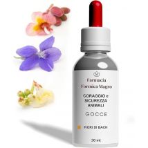 Fiori di Bach Gocce 30 ml Rimedio Naturale per Cani e Gatti Timorosi