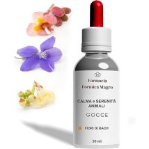 Fiori di Bach Gocce 30 ml Rimedio Naturale per Cani e Gatti Iperattivi e Agitati