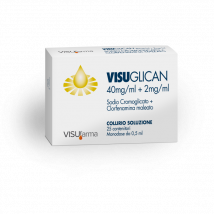 Visuglican collirio soluzione 25 monodosi 40+2mg/ml