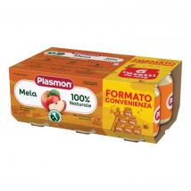 Plasmon omogeneizzato mela 6 vasetti da 104g