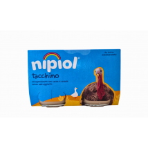 Nipiol omogeneizzato tacchino 2 vasetti da  120g