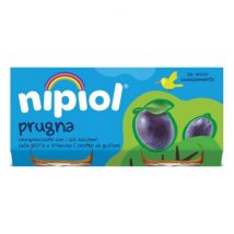 Nipiol omogeneizzato prugna 2 vasetti 80g