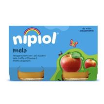 Nipiol omogeneizzato mela 2 vasetti da 120g