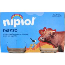Nipiol omogeneizzato manzo 2 vasetti da 120g