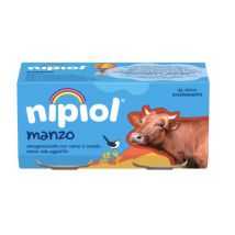 Nipiol omogeneizzato manzo 2 vasetti da  80g