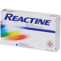 Reactine 6 compresse 5mg + 120mg