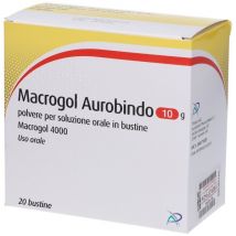 Macrogol aurobindo  20 bustine 10g