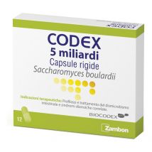 Codex 12 compresse  5 miliardi 250mg