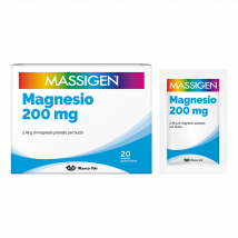 Massigen magnesio pidolato 200mg 20 bustine