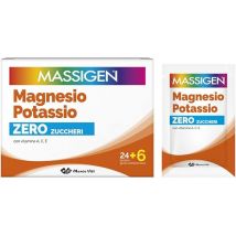 Massigen magnesio potassio zero zuccheri 24+6 bustine