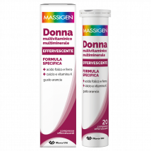 Massigen dailyvit + donna multivitaminico 20 compresse effervescenti