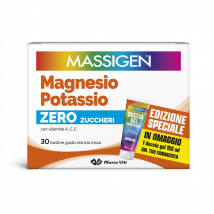 Massigen magnesio e potassio senza zucchero con omaggio