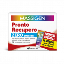 Massigen pronto recupero senza zucchero con omaggio