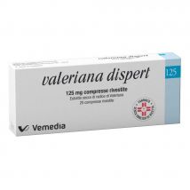 Valeriana dispert 125mg 20 compresse