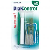 Plakkontrol scovolino manico intercambiabile 0,8mm 10pz