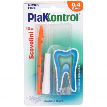 Plakkontrol scovolino manico intercambiabile 0,4mm 10pz
