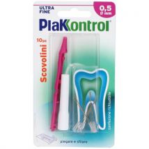 Plakkontrol scovolino manico intercambiabile 0,5mm 10pz