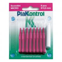 Plakkontrol scovolino micro con manico 0.5 8pz