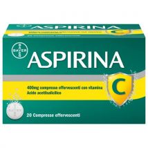 Aspirina c 20 compresse effervescenti 400+240mg