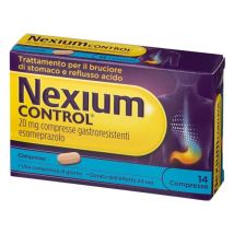 Nexium control 14 compresse gastroresistenti 20mg