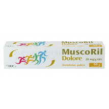 Muscoril dolore gel 60g 20mg/g