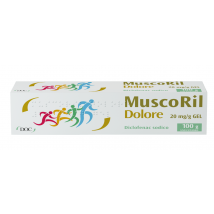 Muscoril dolore gel100g 20mg/g