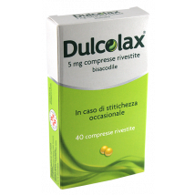 Dulcolax 40 compresse riv 5mg
