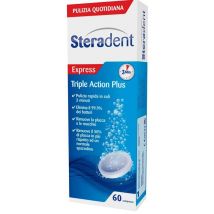 Steradent tripla action plus 60 compresse