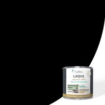 Peinture bois extérieur Noir 0.5L - Aspect velouté - Résine polyuréthane biosourcée - Colibri peinture
