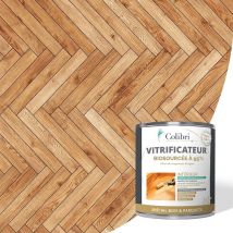 Vitrificateur parquet 0.75L, incolore, vitrificateur bois, Vitrificateur biosourcé Colibri