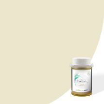 Testeur peinture murs et plafonds Blanc teinté Barbotine - Velours - échantillon de peinture biosourcée de 100ML