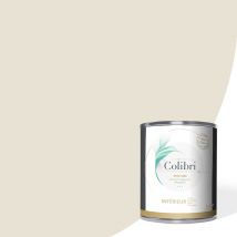 Peinture murs et plafonds Blanc teinté Majolique - 1L Satin - Peinture intérieure biosourcée Colibri Peinture
