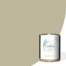 Peinture murs et plafonds Vert Jade - 1L Velours - Peinture intérieure biosourcée et dépolluante Colibri Peinture