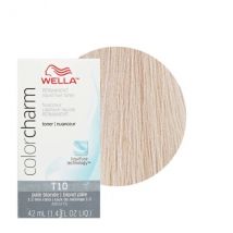 Wella Color Charm T10 Pale Blonde Permanent Liquid Hair Toner - Pale Ash Blonde, 1 pack of shade, No Thanks