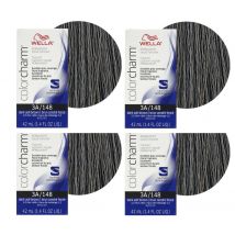 Wella Color Charm Permanent Liquid Hair Colour - 3A (4pks)