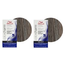 Wella 12C Ultra Light Blonde Color Charm Permanent Hair Colour - 4A- pack of 2