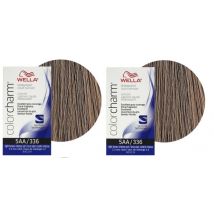 Wella Color Charm Permanent Liquid Hair Colour - 5AA - pack of 2