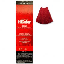 L'Oreal HiColor Permanent Hair Colour For Dark Hair Only - Red Hot, 1 Hair Colour, 6%/20 Volume Developer (16oz)